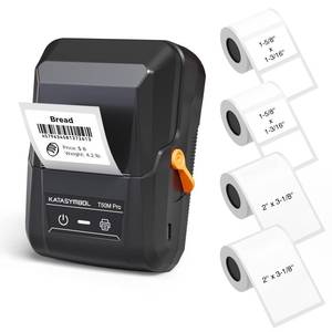 lot 12322 image: SUPVAN T50M Pro Bluetooth Label Maker Machine with 4 Tapes, Wide Waterproof Label, Versatile App with 30 Fonts and 660 Icons, Inkless Labeler for Home, Kitchen, School, Office Organization, Set 3