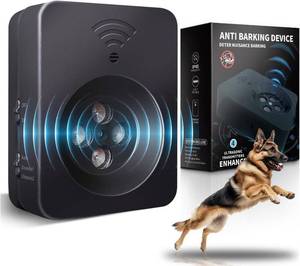 lot 12373 image: Poosejzl Anti Barking Device for Dogs Long Range 50ft, Ultrasonic Dog Bark Deterrent Device with Stop Dog Barks - Dog Barking Stopper