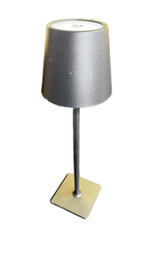 lot 15429 image: Color Changing Modern LED Table Lamp with Square Base 2pk