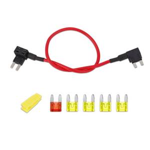 lot 16226 image: HQRNYP Car TIPM Bypass Cable, Fuel Pump Relay Kit, Vehicle Fuel Pump Relay Wiring Set with 5PCS Fuze Clip, Auto Accessories Fuse Holder Fuse Adapter for Dodge Jeep Chrysler, Replace OEM# CBWPR091AA