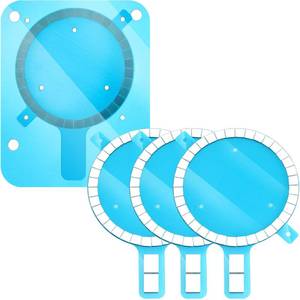 lot 16232 image: Flutesan 2 Pieces Magnet Sticker Circle Magnetic Ring Sticker Wireless Charging Phone Case Compatible with iPhone 12 Pro Max 12 Mini 11 Xs Xr 8 Mobile Phone Case