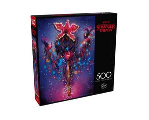lot 16250 image: Buffalo Games �� Stranger Things Demogorgon Lights 500 Piece Jigsaw Puzzle Colorful Puzzle for Adults �� Precision-Cut Pieces, Beautiful Artwork, and Hours of Relaxing Fun