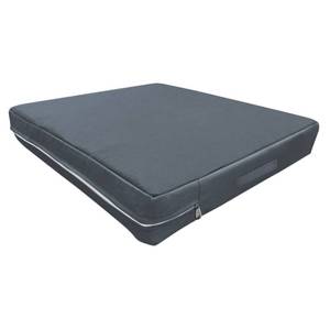 lot 16253 image: ANANMEI Dog Bed Covers Replacement Washable, 30L X 20W X 3H inch Washable Removable Orthopedic, Cooling Gel and Memory Foam pet Bed Protector Cover. Cover only (Gray)