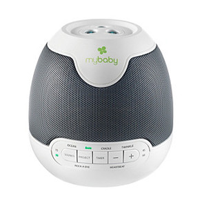 lot 16302 image: HoMedics My Baby Lullaby Sound Spa Sound Machine and White Noise Machine - Sounds & Projection  Plays 6 Sounds & Lullabies  Image Projector Featuring Diverse Scenes  Auto-Off