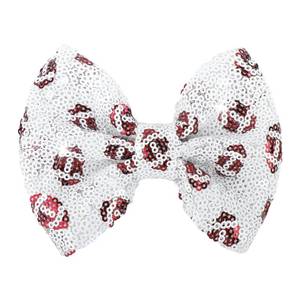 lot 16318 image: Lanmerry Cute Hair Clips for Thin Hair Baseball Bows for Toddler Girls Football Accessories Glitter Bows for Girls Gifts for Women Big Hair Clips