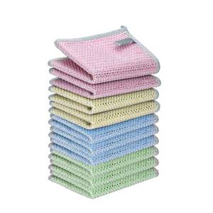 lot 18131 image: JZDN 10PCS Upgrade Wire Dishwashing Rag, Non-Scratch, Wet and Dry, Double Layer, Multipurpose Wire Dishwashing Rags for Kitchen, Sinks, Cookware, Stove, Easy Rinsing, Reusable