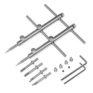 lot 18168 image: eTone Ultra Fine Photo Accessories Spanner Wrench Tool For SLR DSLR Large Format Camera Lens Repair Opening Retaining Ring Remover, Anti-Magnetic 3 Tips, 6 Screws and 2 Hexagon.
