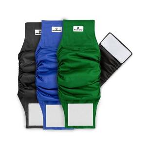 lot 19137 image: Pet Parents� Washable Belly Bands for Male Dogs (3pack)  Extendrs� of Durable Dog Diapers Male, Premium Male Dog Diapers & Dog Wraps (X-Large, Gentlemen)