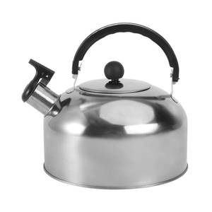 lot 19171 image: ABOOFAN Stainless Steel Whistling Tea Kettle 2L for Stove Top with Flat Bottom and Ergonomic Handle Compatible with Gas and Induction Cookers
