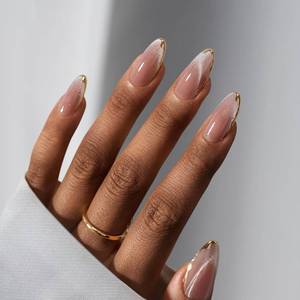 lot 20278 image: BTArtbox Press On Nails Almond - Knightshield, Cat Eye Press On Nails Medium Fake Nails with 3D Sculpting Metallic Design, Supremely Fit & Glossy Glue On Nails in 16 Sizes, 32 Stick On Nail Kit