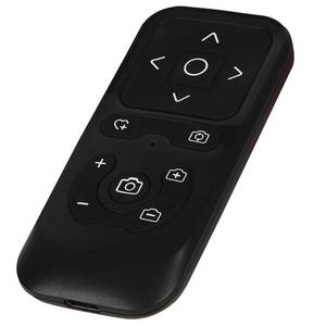 lot 20343 image: Wireless Camera Remote Control for iPhone, Control Phone Camera Shutter and Zoom, Control Scrolling Remote for Tiktok Videos, Page Turner for Kindle App, for iOS, Android, iPad (Black)