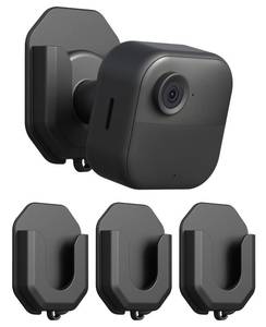lot 20349 image: 3 Pack Blink Camera No Drill No Screws Wall Mount Bracket for Blink Outdoor 4 MiniMini 2 Indoor Camera, HBV Adhesive Mount