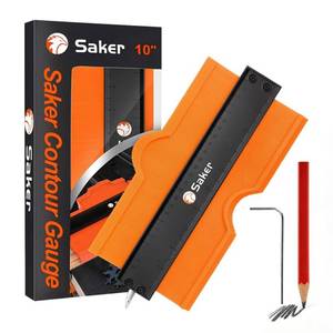 lot 20388 image: Saker Contour Gauge Tool for Woodworking & DIY, Profile Gauge with Lock,Gift for Him Men, Accurate Shape Duplicator for Flooring, Tile, Trim & Home Improvement Projects