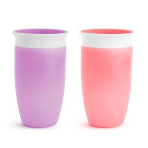 lot 20410 image: Munchkin Miracle 360 Sippy Cup - 20oz - 2pk - PinkPurple