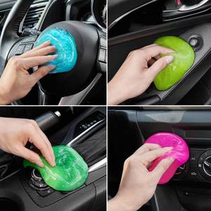 lot 20420 image: Car Cleaning Gels 4-Pack, Car Cleaning Putty Universal Auto Detailing Tools Car Interior Cleaner, Dust Cleaning Slime, Car Accessories for Car Vents & Keyboards, Clean Supplies�� 320g (2.8ozpcs)