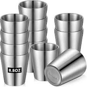 lot 1571 image: Stainless Steel Tumbler Set
