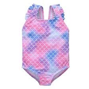lot 2319 image: Baby bathing suit for baby girls pink 3T