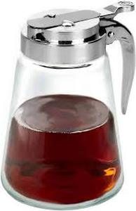 lot 14234 image: Syrup dispenser jar