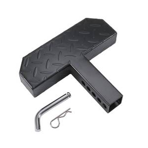 lot 1579 image: DICMIC Hitch Step Anti Slip and Rust Towing Bumper Guard for Most Car SUV Truck Pickup with Pin Fit 2 Inch Receiver, 11.8 Inch Length, Weight Capacity 500 LBS