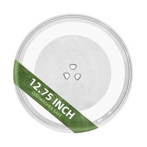 lot 1583 image: 12.75 Microwave Plate Replacement for WB49X10129 GE Microwave Glass Plate, LG 3390W1A027A and Kenmore Microwave Glass Plate 1B71961H Compatible With WP8172138 12 34 inch Whirlpool Microwave Plate