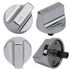 lot 2358 image: POCPUNAB W11517334 Range Knobs for Whirlpool Gas Range Stove Knobs Replacement Parts WEG745H0FS0 WEG515S0FS0 Compatible with Whirlpool Stove Burner Control Knobs Appliance Accessories, 4 Pack