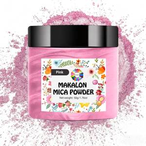 lot 2362 image: NTWJNJY Pink Macaron Mica Powder Pigment,50gBottle Bright Color Mica Powder for Epoxy Resin,Nail Art,Painting��Soap Making,Eyeshadow,Slime,Candle,Jewelry,tie dye,and DIY Crafts