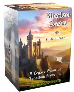 lot 2377 image: Fryx Games Kingdom Legacy Feudal Kingdom - Strategy Card Game - for 1 Players and Ages 14