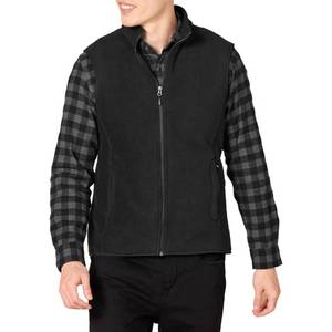 lot 2379 image: Amazon Essentials Mens Full-Zip Polar Fleece Vest (Available in Big & Tall), Black, XX-Large
