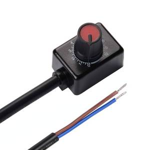 lot 2430 image: DC 0-10V Knob Dimmer Mini Controller Rotary Switch ONOff PWM Dimming for 01-10V Dimmable LED Drivers Electronic Ballasts Controling Interior Light Grow Lamp