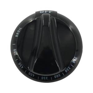 lot 2450 image: GYOFFULL WB03K10037 Thermostat Stove Control Knob Black Compatible with GE & Hotpoint Range Oven Kitchen Burner Accessories Replace Numbers AP2014849, 242683, AH225986 (1PC)