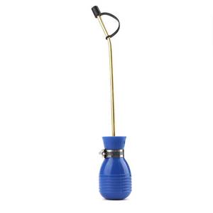 lot 4015 image: Sbestily Bug Treatment Powder DusterLarge Diatomaceous Earth Bulb DusterPowder ApplicatorGarden ApplicatorBulb with Long Copper Tube for Indoor and Outdoor Insect Treatment Blue