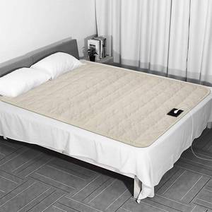 lot 4017 image: MAOOHON Grounding Mat,Grounding Pad for Bed, Earth Connected Mat with Cotton Silver Fiber,Improves Sleep Wellness(Beige,35x50 Inch)