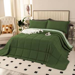 lot 9450 image: SOULOOOE Oversized King Plus Comforter, 128x120 Extra Large King Size Quilts 3 Pieces, Lightweight Reversible All Season Down Alternative Duvet Insert Comforter with 8 Corner Tabs