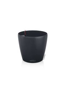 lot 11446 image: Lechuza Classico Color 21 Slate, Self-Watering Small Round Planter, D8.3 H7.9 in