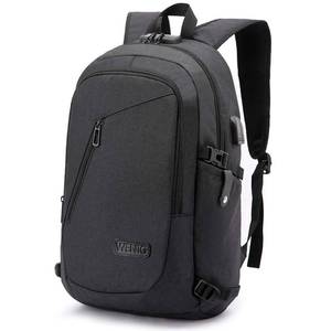 lot 11450 image: WENIG Anti-Theft Travel Laptop Backpack with USB Charging Port Lock,Water Resistant Slim Work Computer Bag for Men College Bookbags Fits 15.6 Inch Laptop