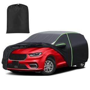 lot 11452 image: Mixsuper Liner Car Cover for Chrysler Pacifica 1999-2026, 7 Layers Waterproof Car Cover Accessories for Pacifica with Zipper Door, Windproof Straps, Reflective Strips, Anti-UV, All Weather