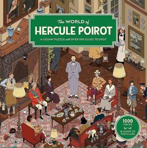 lot 11481 image: The World of Hercule Poirot 1000 Piece Puzzle