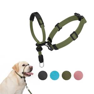 lot 12447 image: SVD.PET No-Pull Dog Headcollar for Easier Walks, Chew-Proof Protector to Increase Comfort, Simple Design, Easy to Wear and Adjust (Large Size for Medium and Large Size Dogs, Army Green)