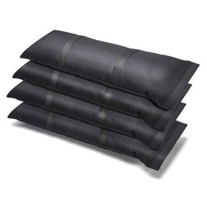 lot 14281 image: ZEMBSOYA 4 Pcs Umbrella Base Sand Bag 49lbs Fillable 600D Oxford Cloth Outdoor Furniture Sandbag
