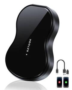 lot 14288 image: Sztook Wireless Carplay Adapter Plug & Play for Apple iPhone iOS 10 & Cars from 2016, Auto-Connect Stable Control & No Latency Mini Size with Extension Cable USB & USB-CType-C