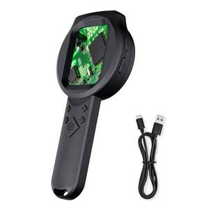 lot 14319 image: Eujgoov 1000X Magnifying Glass Handheld Digital Magnifier with 3 Light Sources 2.8in IPS Screen