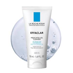 lot 16327 image: La Roche-Posay Effaclar Medicated Gel Cleanser, 2% Salicylic Acid Cleanser  LHA  Glycerin, Foaming Acne Face Wash, Helps Clear & Prevent Acne Breakouts, Oil Free, Targets Excess Oil