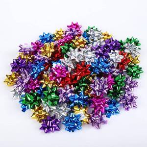 lot 16365 image: 100Pcs Small Star Bows for Gift Wrapping and Presents,Multiple coClour Christmas Bows,Birthdays, Weddings or Other Holidays. (Style8)