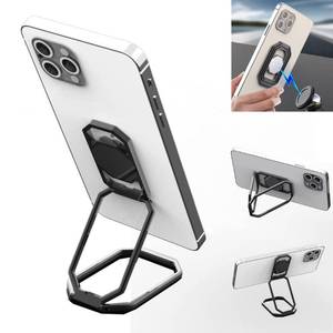 lot 16409 image: Rimyam Phone Ring Holder Cellphone Holder for Hand 360° Adjustable Phone Kickstand Phone Finger Grip Stand Compatible with iPhone iPad Smartphones Tablet