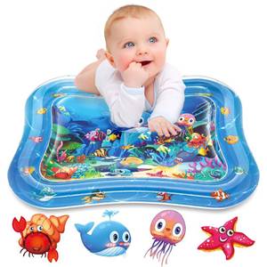 lot 16415 image: Infinno Inflatable Tummy Time Mat Premium Baby Water Play Mat for Infants and Toddlers Baby Toys for 3 to 24 Months, Strengthen Your Babys Muscles, Portable