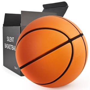 lot 17123 image: ZLBZLB Silent Basketball Size 7 29.5 Quiet Basketball High Density Soft Foam Low Noise Bouncing Ball for Quiet Dribbling Practice