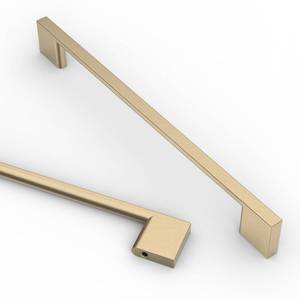 lot 17152 image: Asidrama 10 Pack 7.5 Inch(192mm) Brushed Brass Kitchen Cabinet Handles, Cabinet Pulls Kitchen Cabinet Hardware for Cupboard Drawer Pulls