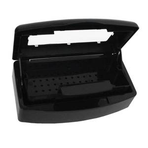lot 18188 image: Nail Tool Sterilizer Box, Plastic Sterilization Tray for Tweezer, Eyelash Extensions, Hair Salon, Spa, Nail Implement