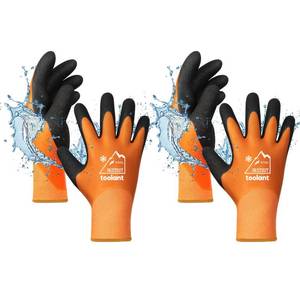 lot 18201 image: OriStout Waterproof Winter Work Gloves for Men and Women, Touchscreen, Freezer Gloves, Thermal Insulated, for Cold Weather