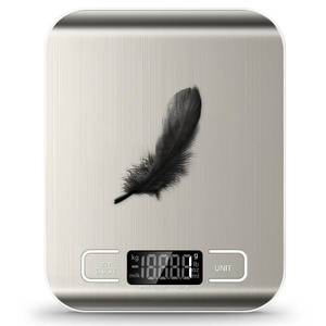 lot 18213 image: Food Scale, 11lb Kitchen Scale with 6 Units Tare Function & LCD Display, 0.05oz1g Stainless Steel Digital Food Scale Grams and Ounces for Baking, Cooking, Dieting and Meal Prep (Batteries Included)